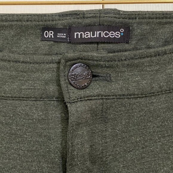 Maurices Green Jeggings  Size 0X - Picture 4 of 13